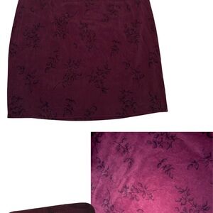 90s-esque Floral Skirt